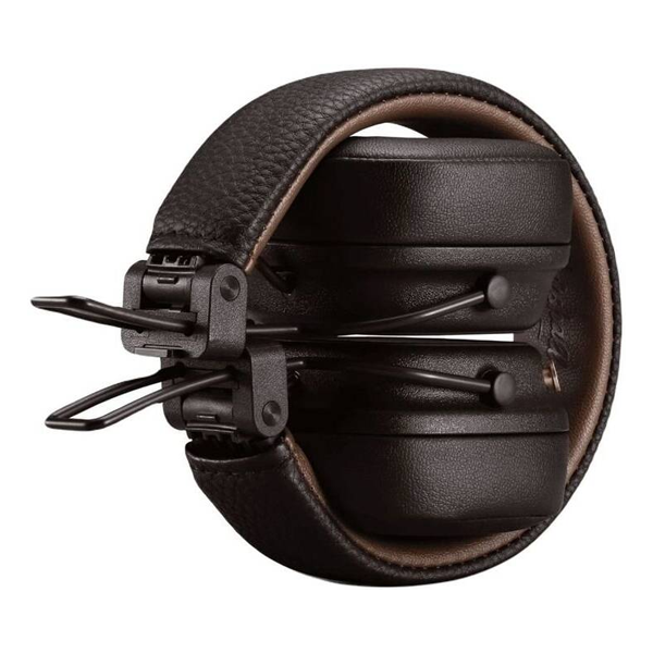 אוזניות אלחוטיות Marshall Major 5 חום | 100+ שעות נגינה ועיצוב מתקפל
