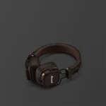 אוזניות אלחוטיות Marshall Major 5 חום | 100+ שעות נגינה ועיצוב מתקפל
