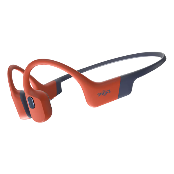 אוזניות שחייה Bluetooth אדומות עמידות למים | Shokz OpenSwim Pro