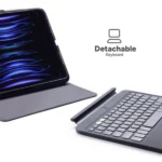 כיסוי מקלדת לאייפד אייר 11 אינץ׳ (M2) שחור | ZAGG Pro Keys 2