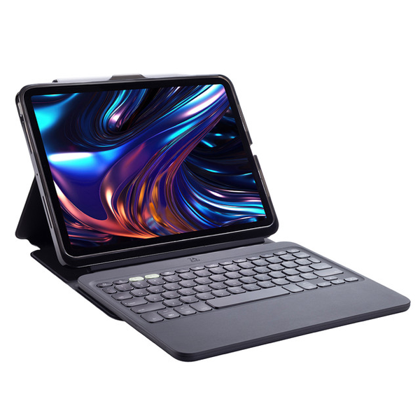 כיסוי מקלדת לאייפד פרו 11 אינץ׳ (M4) שחור | ZAGG Pro Keys 2