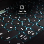 כיסוי מקלדת לאייפד פרו 11 אינץ׳ (M4) שחור | ZAGG Pro Keys 2