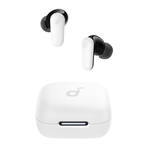 אוזניות אלחוטיות Anker Soundcore P30i לבנות עם סינון רעשים וסאונד עוצמתי