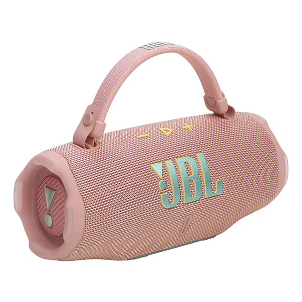 רמקול אלחוטי JBL Charge 6 ורוד | סאונד עוצמתי וסוללה חזקה