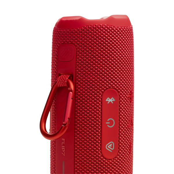 רמקול אלחוטי JBL Flip 7 אדום | סאונד איכותי ועוצמתי במיוחד