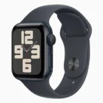 שעון חכם Apple Watch 44mm SE 2024 GPS בצבע Midnight Aluminum | רצועה שחורה M/L