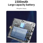 תאורת LED ניידת עם קליפס חכם, 3 מצבי אור וכיוונון רחב | M15