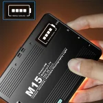 תאורת LED ניידת עם קליפס חכם, 3 מצבי אור וכיוונון רחב | M15